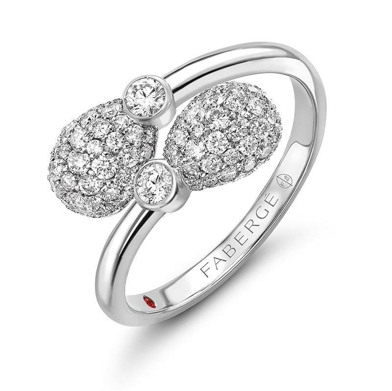 Anell Emotion White Diamond Crossover